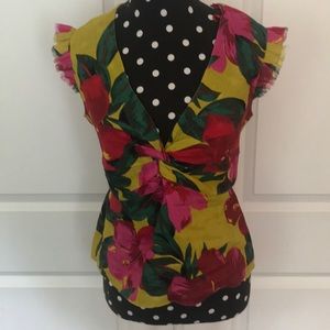 Zara Twisted Bust Top